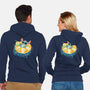 Hot Summer Vibes-Unisex-Zip-Up-Sweatshirt-kharmazero