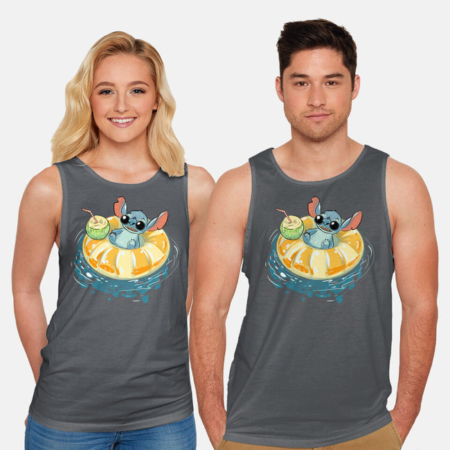 Hot Summer Vibes-Unisex-Basic-Tank-kharmazero