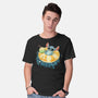 Hot Summer Vibes-Mens-Basic-Tee-kharmazero