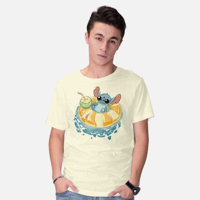 Hot Summer Vibes-Mens-Basic-Tee-kharmazero
