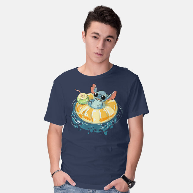 Hot Summer Vibes-Mens-Basic-Tee-kharmazero