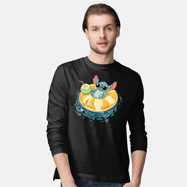 Hot Summer Vibes-Mens-Long Sleeved-Tee-kharmazero