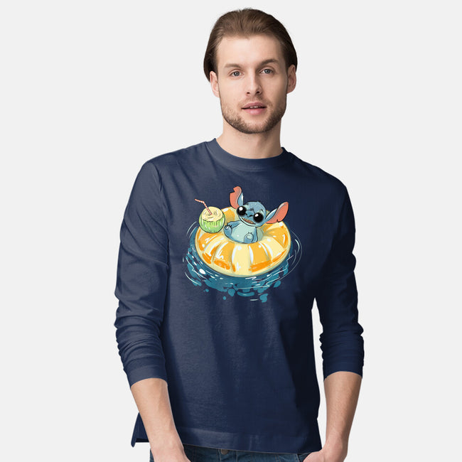 Hot Summer Vibes-Mens-Long Sleeved-Tee-kharmazero