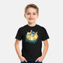 Hot Summer Vibes-Youth-Basic-Tee-kharmazero