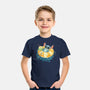 Hot Summer Vibes-Youth-Basic-Tee-kharmazero