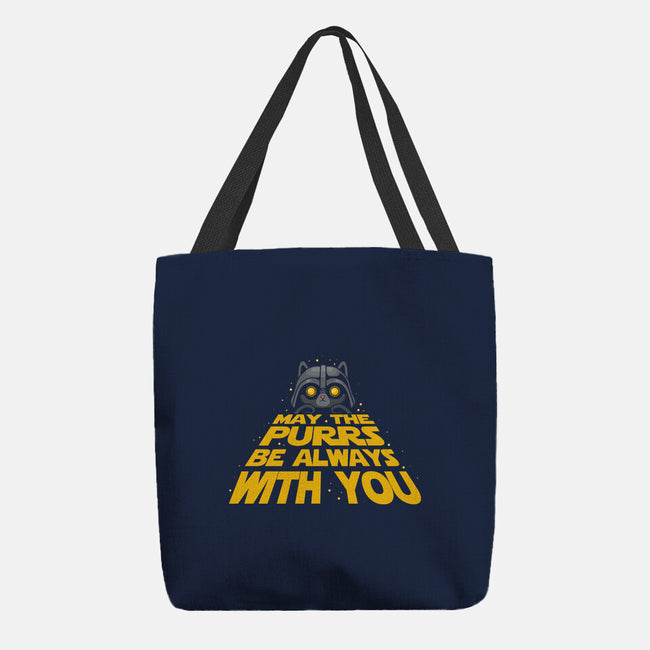 May The Purrs Be With You-None-Basic Tote-Bag-erion_designs