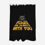 May The Purrs Be With You-None-Polyester-Shower Curtain-erion_designs