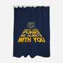 May The Purrs Be With You-None-Polyester-Shower Curtain-erion_designs
