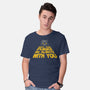 May The Purrs Be With You-Mens-Basic-Tee-erion_designs