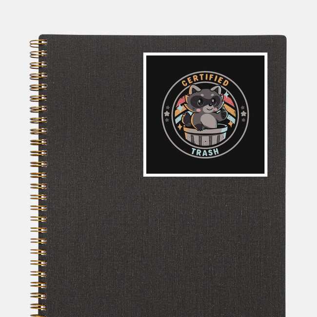 Certified Trash-None-Glossy-Sticker-TechraNova