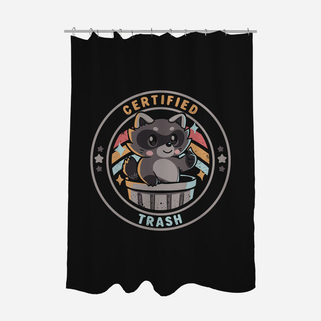 Certified Trash-None-Polyester-Shower Curtain-TechraNova