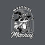 Wizard Magical Raccoon-Womens-Fitted-Tee-Studio Mootant