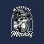 Wizard Magical Raccoon-Womens-Fitted-Tee-Studio Mootant