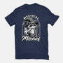 Wizard Magical Raccoon-Womens-Fitted-Tee-Studio Mootant