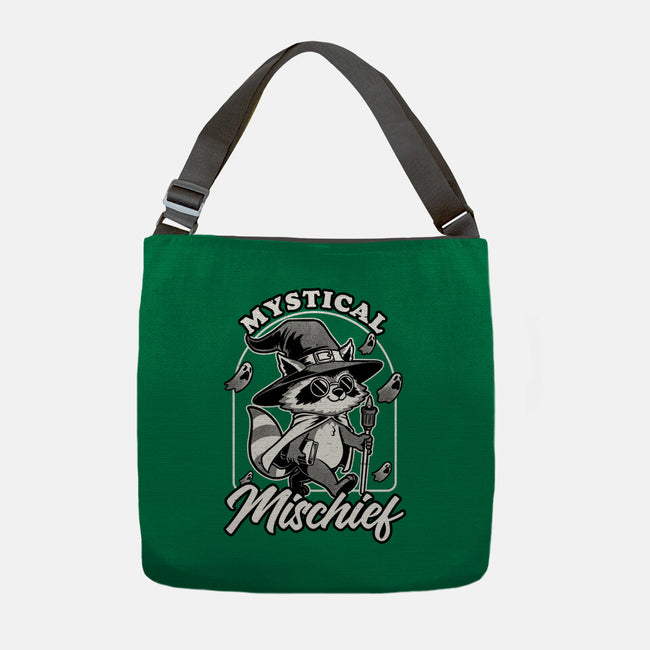 Wizard Magical Raccoon-None-Adjustable Tote-Bag-Studio Mootant