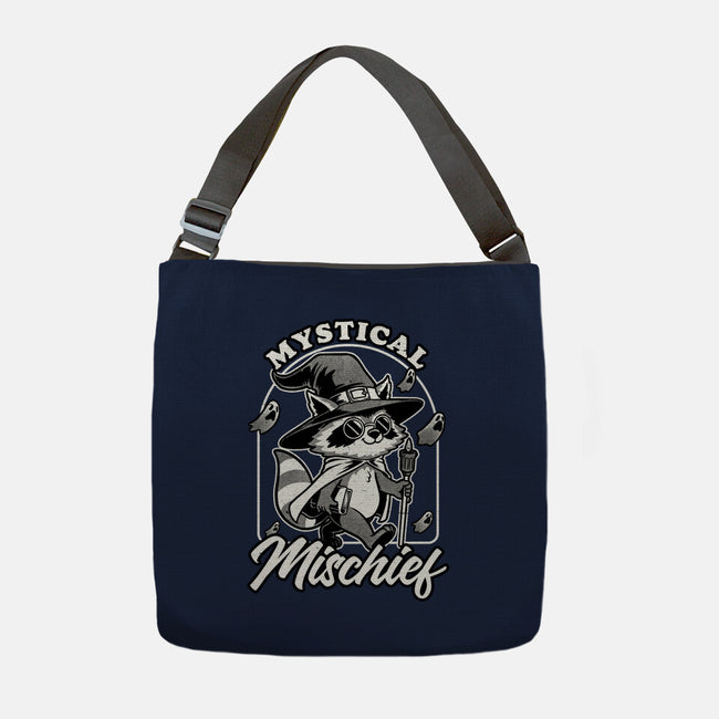 Wizard Magical Raccoon-None-Adjustable Tote-Bag-Studio Mootant