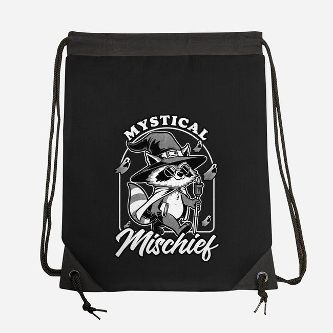 Wizard Magical Raccoon-None-Drawstring-Bag-Studio Mootant