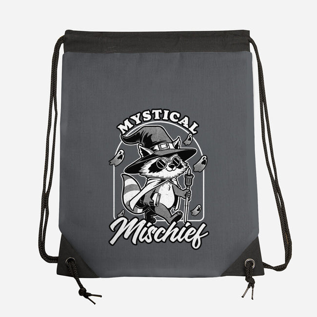 Wizard Magical Raccoon-None-Drawstring-Bag-Studio Mootant