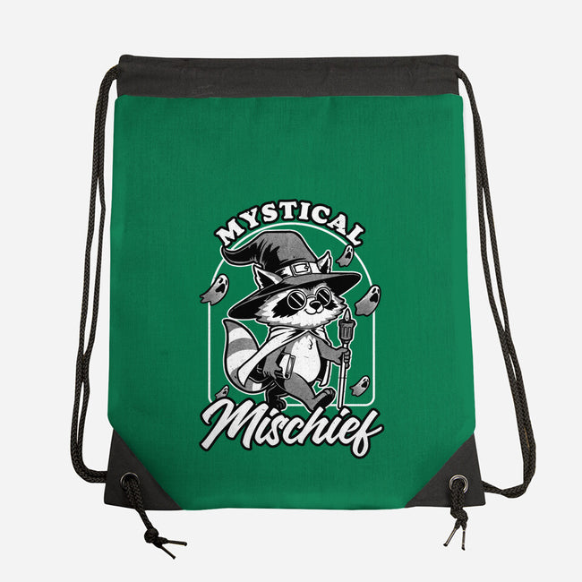 Wizard Magical Raccoon-None-Drawstring-Bag-Studio Mootant