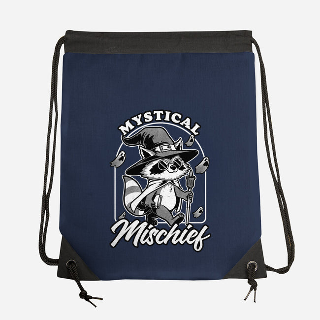 Wizard Magical Raccoon-None-Drawstring-Bag-Studio Mootant