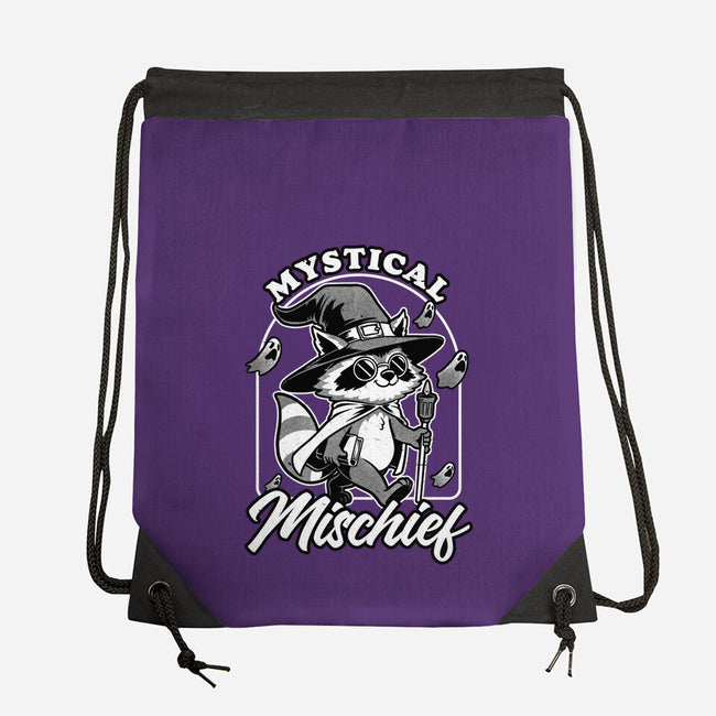 Wizard Magical Raccoon-None-Drawstring-Bag-Studio Mootant