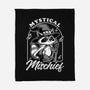 Wizard Magical Raccoon-None-Fleece-Blanket-Studio Mootant