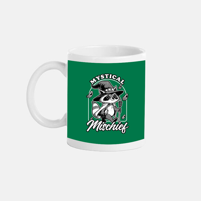 Wizard Magical Raccoon-None-Mug-Drinkware-Studio Mootant