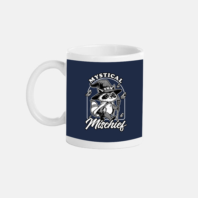 Wizard Magical Raccoon-None-Mug-Drinkware-Studio Mootant