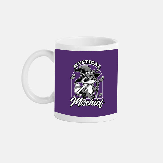 Wizard Magical Raccoon-None-Mug-Drinkware-Studio Mootant