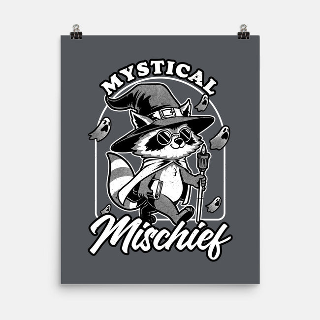 Wizard Magical Raccoon-None-Matte-Poster-Studio Mootant