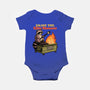 Raccoon Dumpster Fire-Baby-Basic-Onesie-Studio Mootant