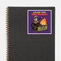 Raccoon Dumpster Fire-None-Glossy-Sticker-Studio Mootant