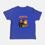 Raccoon Dumpster Fire-Baby-Basic-Tee-Studio Mootant