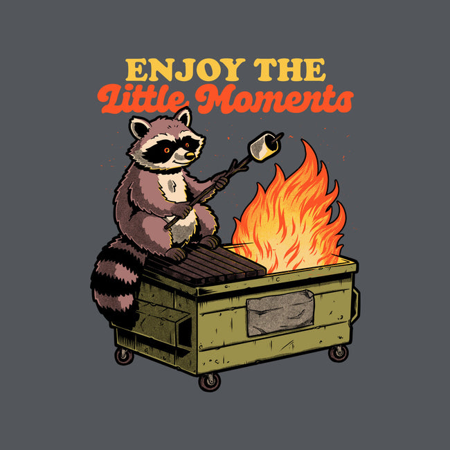 Raccoon Dumpster Fire-Mens-Heavyweight-Tee-Studio Mootant