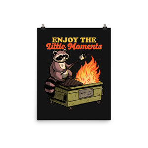 Raccoon Dumpster Fire