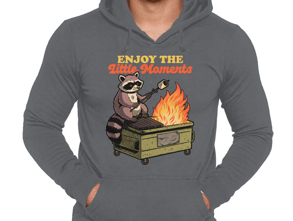 Raccoon Dumpster Fire