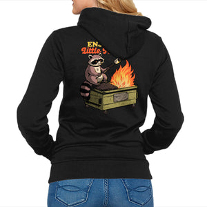 Raccoon Dumpster Fire