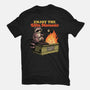 Raccoon Dumpster Fire-Womens-Fitted-Tee-Studio Mootant