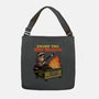 Raccoon Dumpster Fire-None-Adjustable Tote-Bag-Studio Mootant