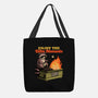 Raccoon Dumpster Fire-None-Basic Tote-Bag-Studio Mootant