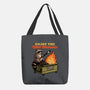 Raccoon Dumpster Fire-None-Basic Tote-Bag-Studio Mootant