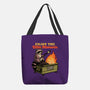 Raccoon Dumpster Fire-None-Basic Tote-Bag-Studio Mootant