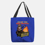 Raccoon Dumpster Fire-None-Basic Tote-Bag-Studio Mootant