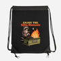 Raccoon Dumpster Fire-None-Drawstring-Bag-Studio Mootant