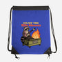 Raccoon Dumpster Fire-None-Drawstring-Bag-Studio Mootant