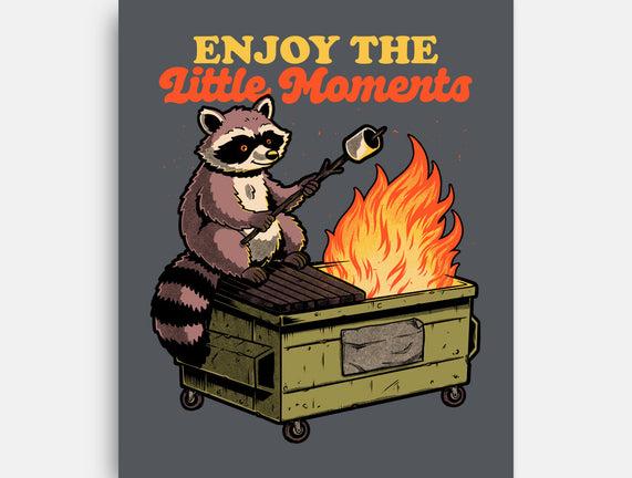 Raccoon Dumpster Fire