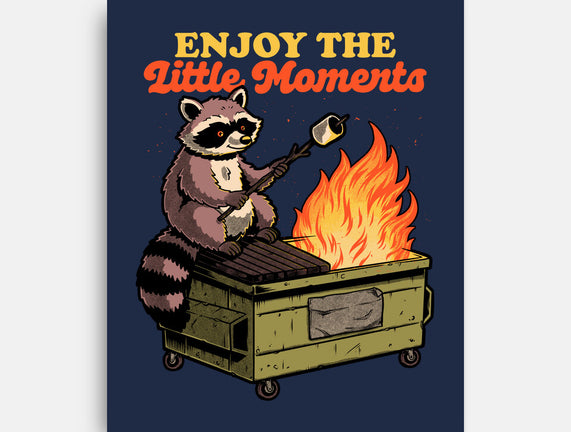 Raccoon Dumpster Fire