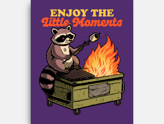 Raccoon Dumpster Fire