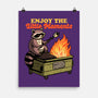 Raccoon Dumpster Fire-None-Matte-Poster-Studio Mootant