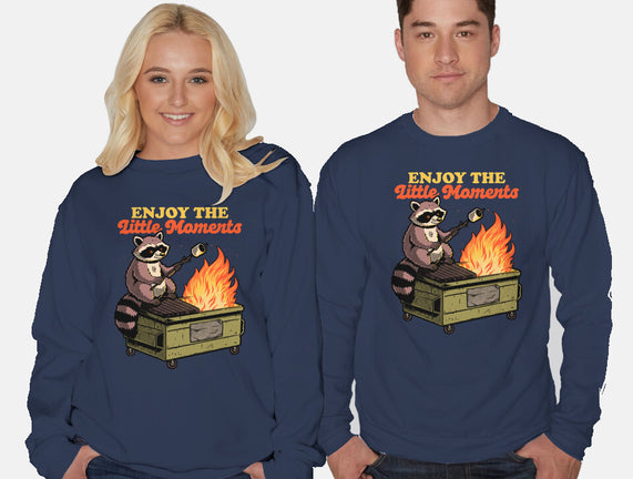 Raccoon Dumpster Fire